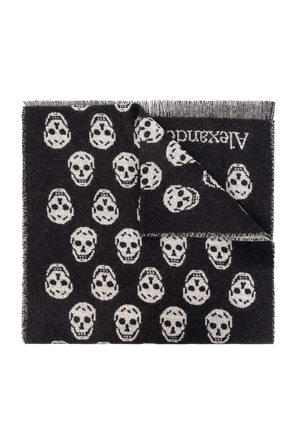 Scarf with skull motif Alexander McQueen alexander mcqueen